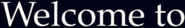Welcome to